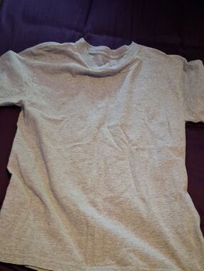 Fruit of the Loom Heather Gray Crew Tee